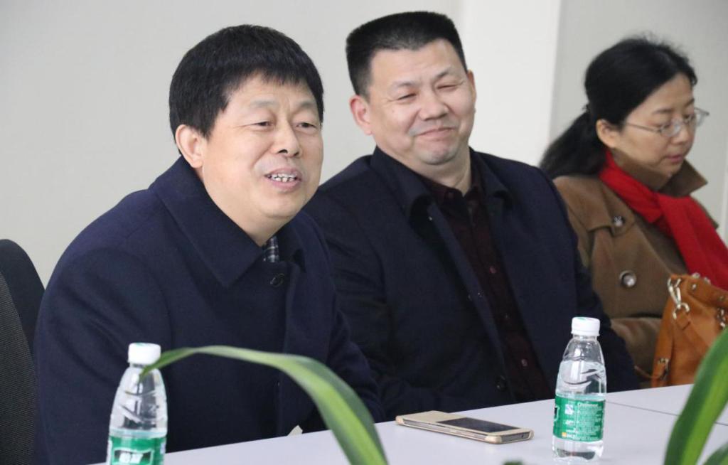 华体会(中国)一站式服务平台董事长谭建华率队赴常德博爱康复医院调研