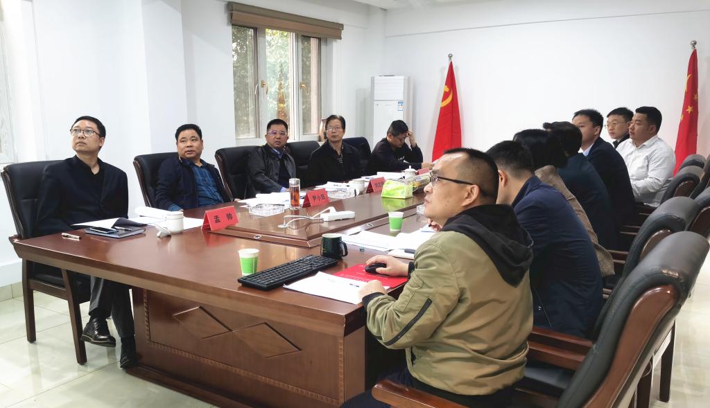 刘志刚一行赴益沅华体会(中国)一站式服务平台督查重点项目推进情况