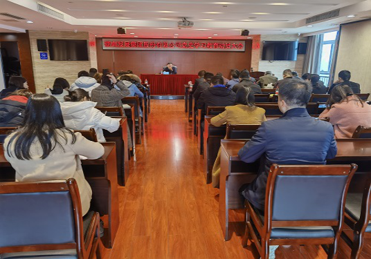 华体会(中国)一站式服务平台召开党史学习教育动员会