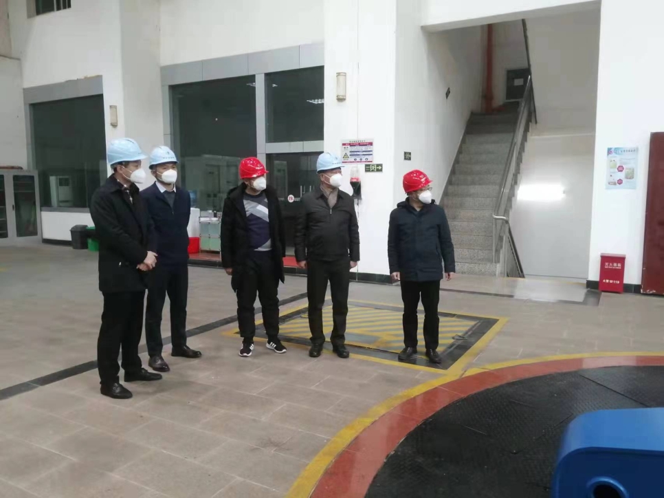 陈景鸿带队到鸟儿巢华体会(中国)一站式服务平台开展安全生产检查