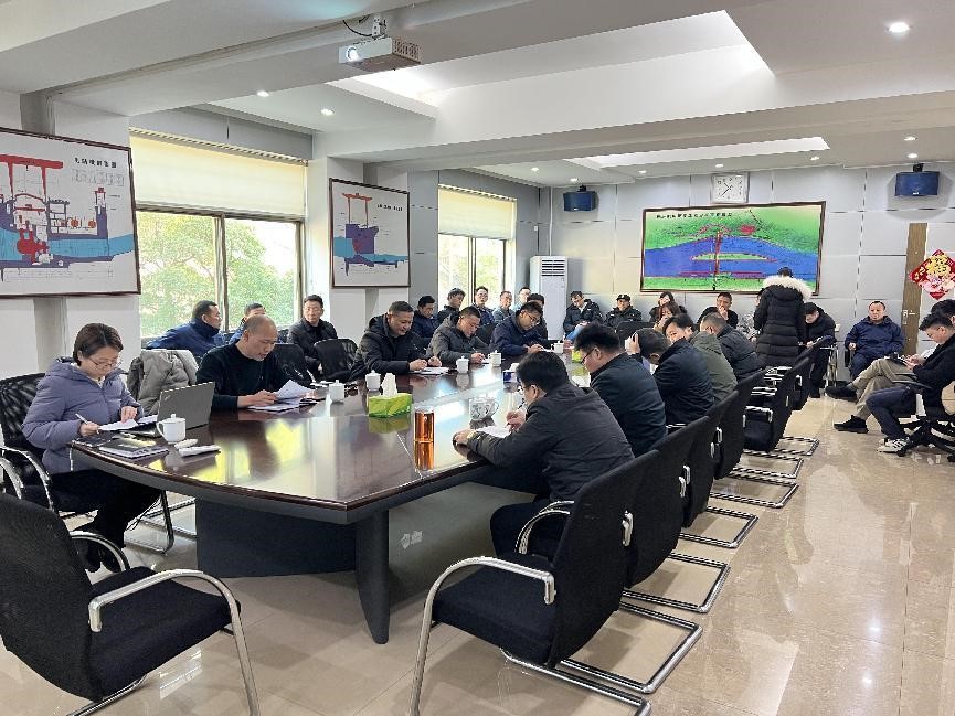 上好“开工第一课” 踏实履职保安全—株洲航电分华体会(中国)一站式服务平台开展“开工第一课讲安全”活动