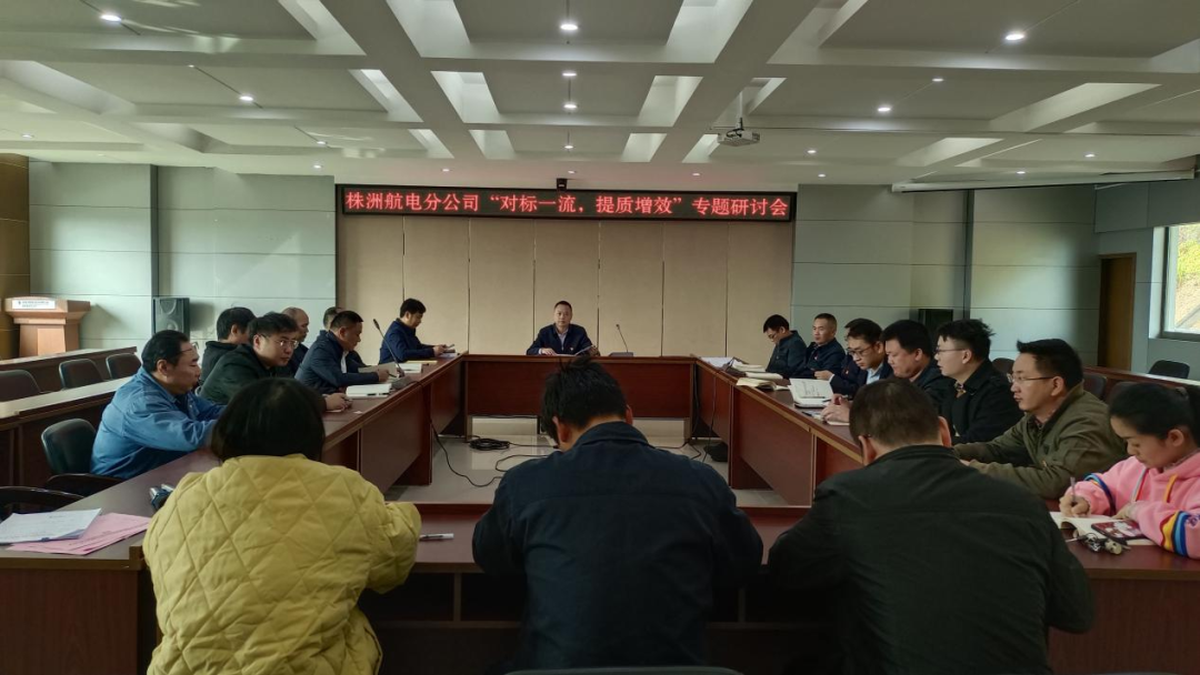 株洲航电分华体会(中国)一站式服务平台深入开展“对标一流、提质增效”活动